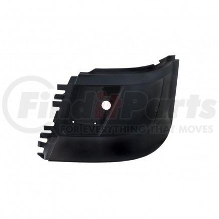 United Pacific 20972 Stud Mount Volvo Bumper End with Fog Hole - Driver