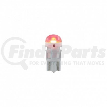 United Pacific 36919 1 High Power LED 194/T10 Bulb - Red (2 Pack)