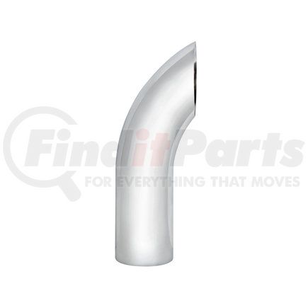 United Pacific C1-5-024 5" Curved Plain Bottom Exhaust - 24" L