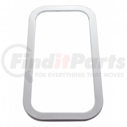 United Pacific 21741 Stainless Steel Exterior View Window Trim For 2005+ Peterbilt