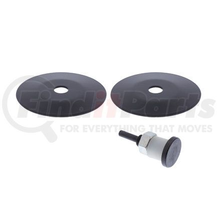 United Pacific 90015 Polishing Wheel 4" Flange And Mandrel Kit