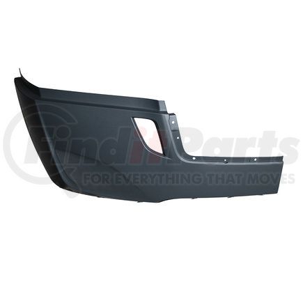 United Pacific 42465 Bumper Cover w/ Deflector Holes For 2018-2020 FL Cascadia Without Fog Lamp Hole - Passenger