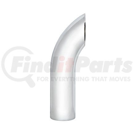 United Pacific C1-5-060 5" Curved Plain Bottom Exhaust - 60" L