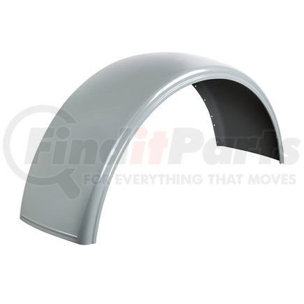 United Pacific 11021 Aluminum Front Fender For Peterbilt 357/379 - Passenger