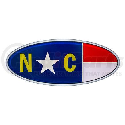 United Pacific 10975 Die Cast North Carolina Flag Emblem