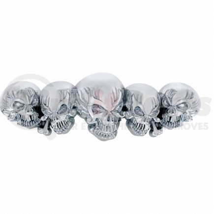 United Pacific 50112 Chrome Skull Accent