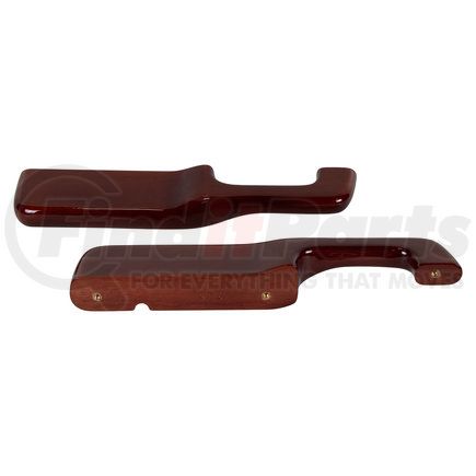 United Pacific 88003 Peterbilt Wood Armrest - OEM Style