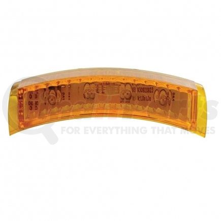 United Pacific 39749B 4 LED Dual Function Headlight Turn Signal Light - Amber LED/Amber Lens