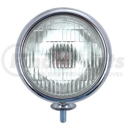 United Pacific C364008 12V Vintage Chrome Fog Light - Clear Lens