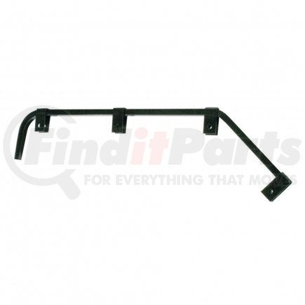 United Pacific 10672 Black Angled Mud Flap Hanger - No Coil