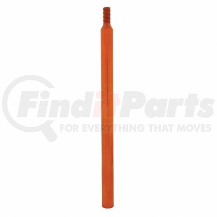 United Pacific 21910 12" Shifter Shaft Extension - Cadmium Orange