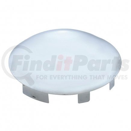 United Pacific 10108 Universal Chrome Dome Front Hub Cap - 1" Lip