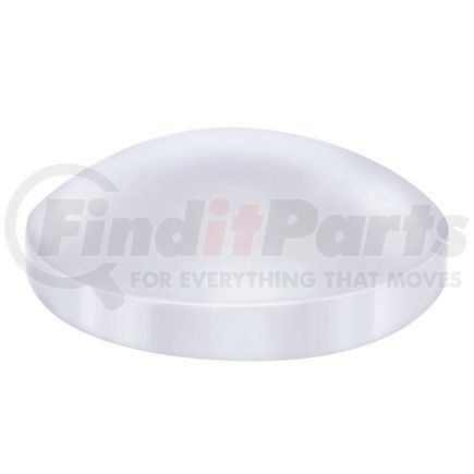 United Pacific 20203 8 1/4" Stainless Dome Rear Hub Cap