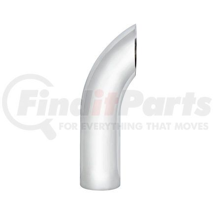 United Pacific C1-5-048 5" Curved Plain Bottom Exhaust - 48" L