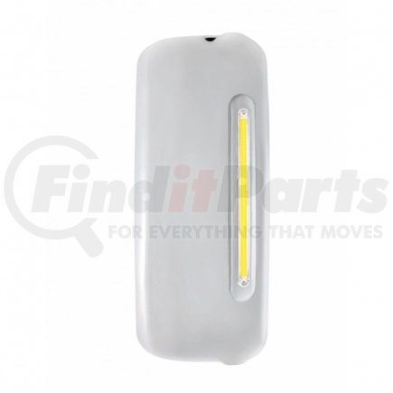 United Pacific 42401 Mirror Cover w/ 24 Amber LED 12" "GLO" Light For 2005+ Freightliner Century & Columbia- Passenger - Clear Lens