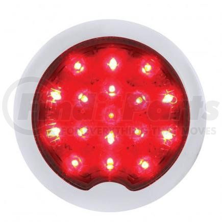 United Pacific CTL3911LED 17 LED Vintage Style Round Tail Light With Flush Bezel For 1939 Chevy Passenger Car