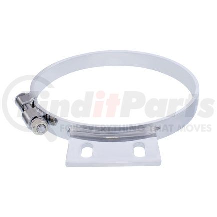 United Pacific 10330 8" Peterbilt Chrome Cab Exhaust Clamp