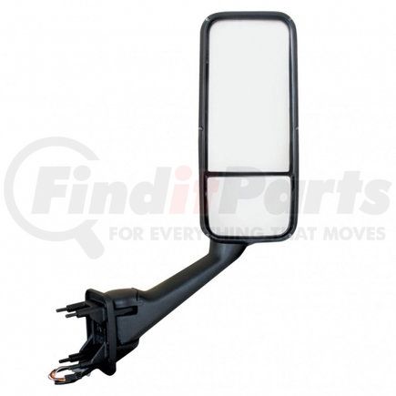 United Pacific 42774 Chrome Heated Mirror Assembly For Peterbilt 387/587 & Kenworth T2000/T700 - Passenger