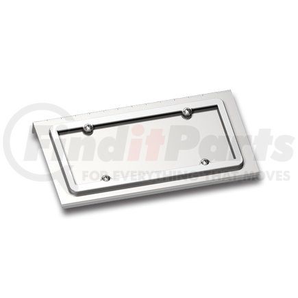 United Pacific 29113 Stainless Single License Plate/Swing Plate for All Kenworth Models