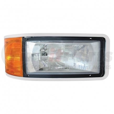United Pacific 31209 Headlight - for Mack Ch600, Cl600, Cl700 - Passenger Side