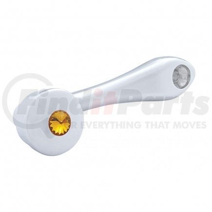 United Pacific 24022 Window Crank w/ Square Adaptor - Amber Diamond