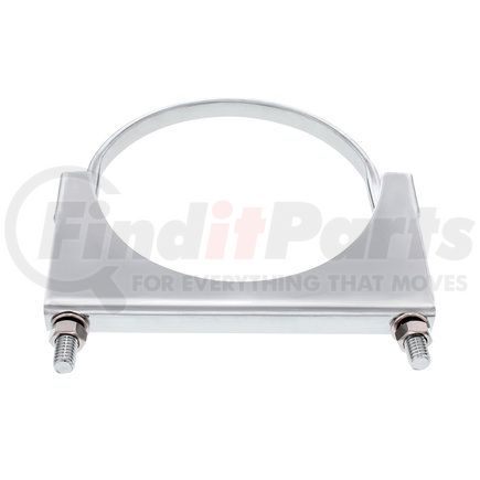 United Pacific 10291 6" Chrome U- Bolt Exhaust Clamp