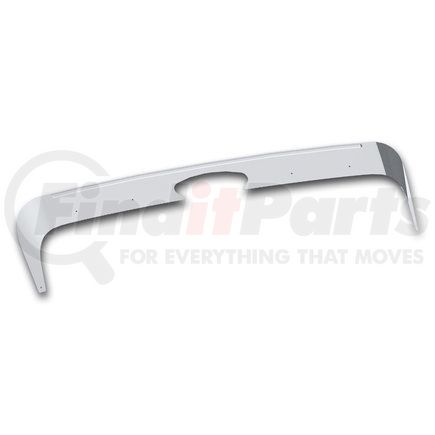 United Pacific 29134 Stainless Bug Deflector for 2014+ Peterbilt 567