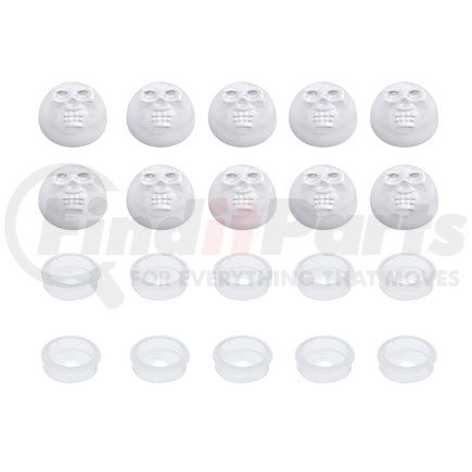 United Pacific 70197 Skull Snap Cap - Fits 14/14 Screws