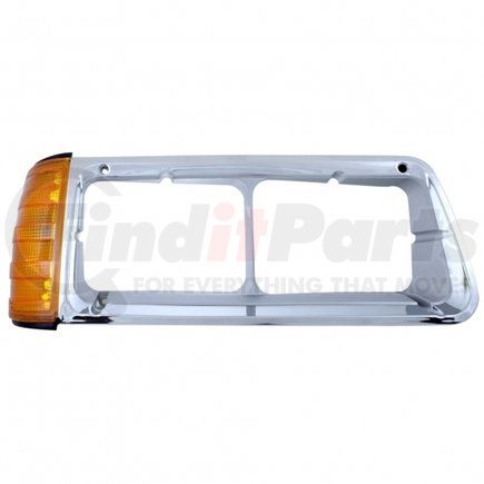 United Pacific 32545 Headlight Bezel With Turn Signal For 1990-2007 Freightliner FLD - Passenger