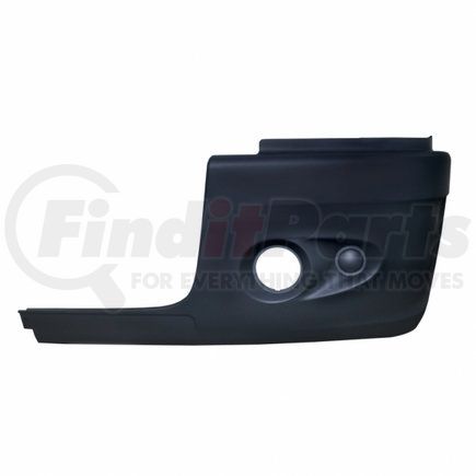 United Pacific 21068 Bumper End With 1 Fog Light Hole For 2005+ Freightliner Century - Driver