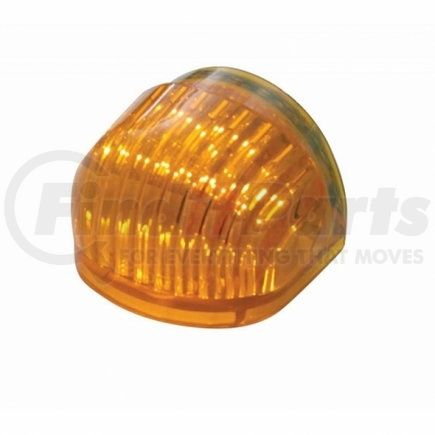 United Pacific 39517B 5 LED Dual Function Guide Headlight Turn Signal Light - Amber LED/Amber Lens