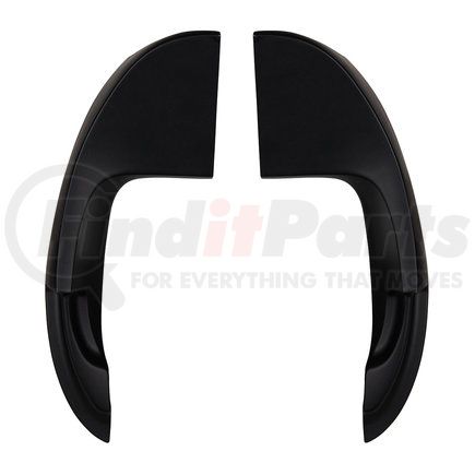 United Pacific 110655 Eleanor Style Quarter Panel Extensions/End Caps For 1967-68 Ford Mustang Fastback