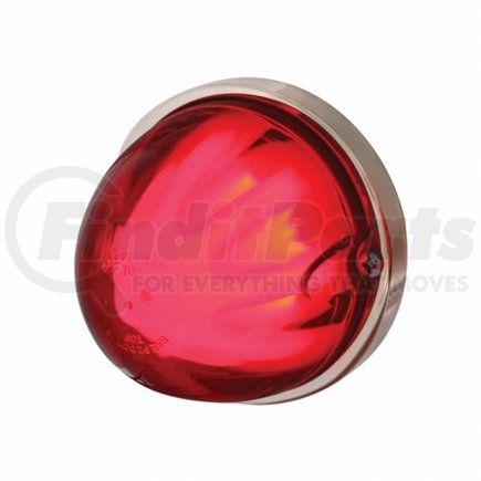 United Pacific 34409 9 LED Dual Function "Glo" Watermelon Flush Mount Kit - Red LED/Red Lens