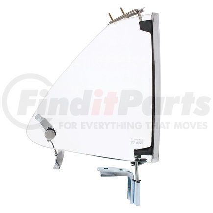 United Pacific 110646 Quarter Window Assembly with Clear Glass For 1969-70 Ford Mustang Fastback