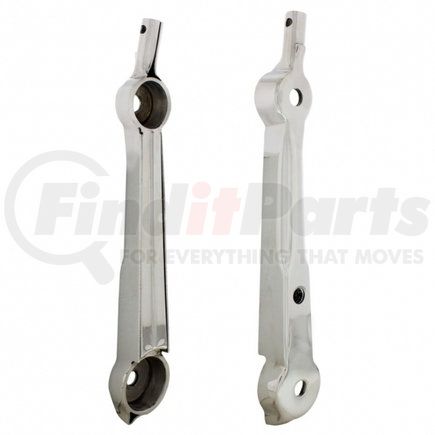 United Pacific A6244 2" Chopped Polished SS Windshield Stanchions For 1932 Ford Roadster (Pair)