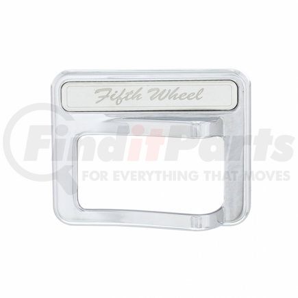 United Pacific 41765 2014+ Peterbilt Chrome Rocker Switch Cover - Fifth Wheel