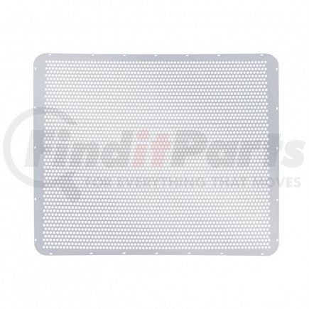 United Pacific 21063 Peterbilt Extended Hood Stainless Grille - Alternating Round Holes
