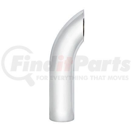 United Pacific C1-5-084 5" Curved Plain Bottom Exhaust - 84" L