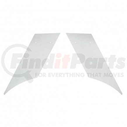 United Pacific 29028 Stainless 2007+ Peterbilt 389 Hood Emblem Stripe Accent