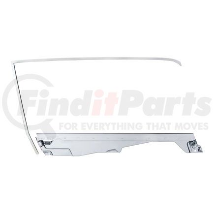 United Pacific 110616 Door Glass Frame and Channel Kit For 1964.5-66 Ford Mustang Coupe