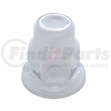 United Pacific 10043P 32mm x 2" Chrome Steel Tall Nut Cover w/ Flange (10 Pack)
