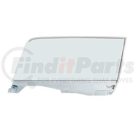 United Pacific 110611 Tinted Door Glass Assembly For 1964.5-66 Ford Mustang Coupe