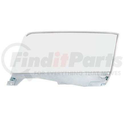 United Pacific 110605 Untinted Door Glass Assembly For 1964.5-66 Ford Mustang Convertible