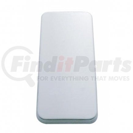 United Pacific 20518 Peterbilt Stainless Steel Vent Door Cover - Plain