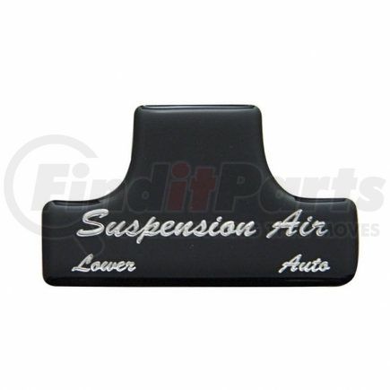 United Pacific 21026-1K "Suspension Air" Switch Guard Sticker Only - Black