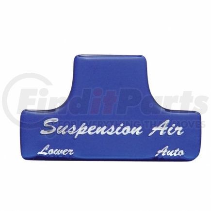 United Pacific 21026-1B "Suspension Air" Switch Guard Sticker Only - Blue