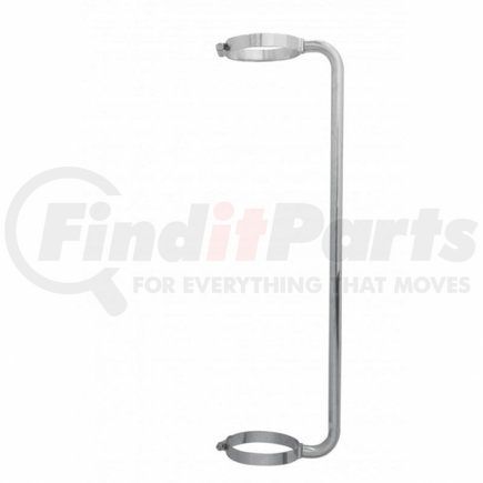 United Pacific 21250 34" Chrome Exhaust Grab Handle - 5" Clamp