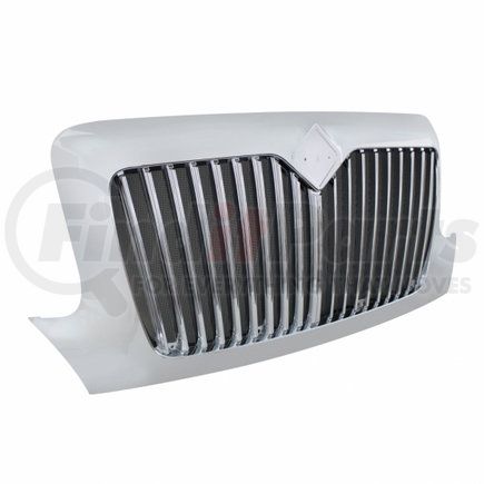 United Pacific 21148 Chrome Grille w/ Bug Screen For 2002-2020 International Durastar