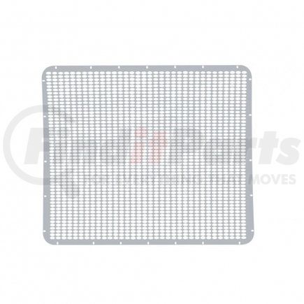 United Pacific 21154 Peterbilt 379 Extended Hood Stainless Grille - Straight Oval Hole