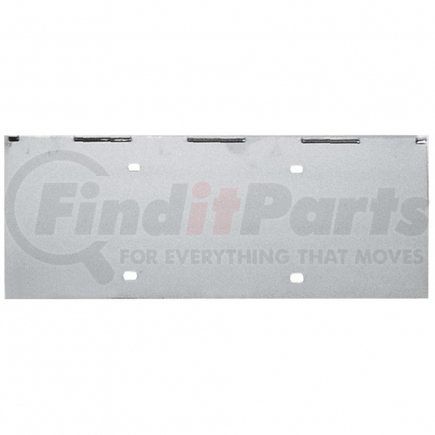 United Pacific 21538 Stainless 1 License Plate Holder